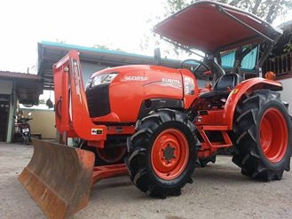 คูโบต้า L3608SP 4 WD  รถเกรด A ใบมีดตราช้าง ตัดหญ้าใหม่