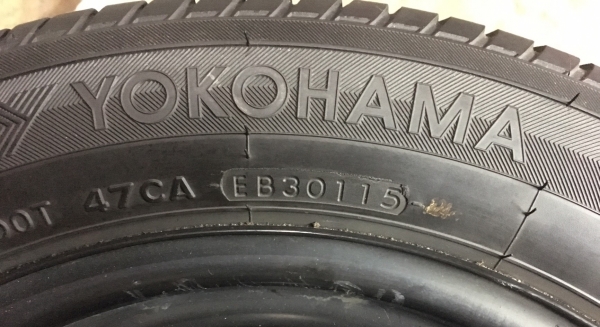 ยาง 185-60-15 ถอดป้ายแดง YOKOHAMA ยาง 185-60-15 ถอดป้ายแดง YOKOHAMA