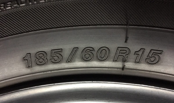 ยาง 185-60-15 ถอดป้ายแดง YOKOHAMA ยาง 185-60-15 ถอดป้ายแดง YOKOHAMA