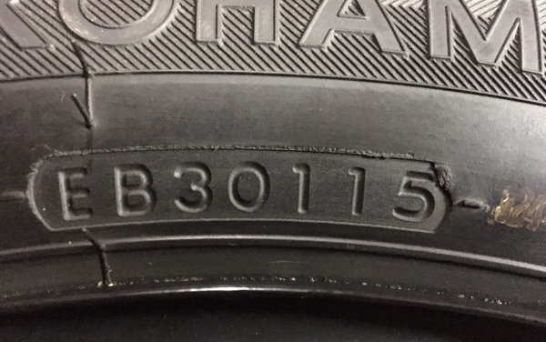 ยาง 185-60-15 ถอดป้ายแดง YOKOHAMA ยาง 185-60-15 ถอดป้ายแดง YOKOHAMA
