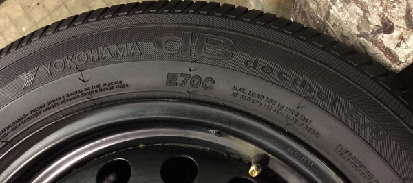 ยาง 185-60-15 ถอดป้ายแดง YOKOHAMA ยาง 185-60-15 ถอดป้ายแดง YOKOHAMA