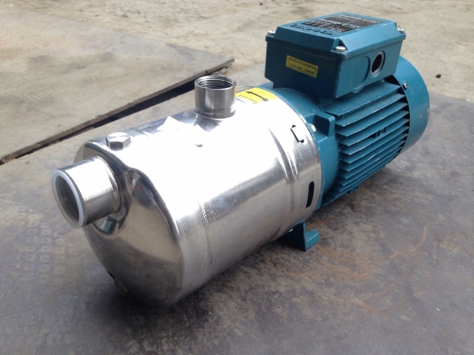 ขายปั้มน้ำแรงดันสูงหัวปั้มสแตนเลส Calpada 1.5HP 380V made in Italy สภาพสวยใหม่มาก พร้อมใช้งาน