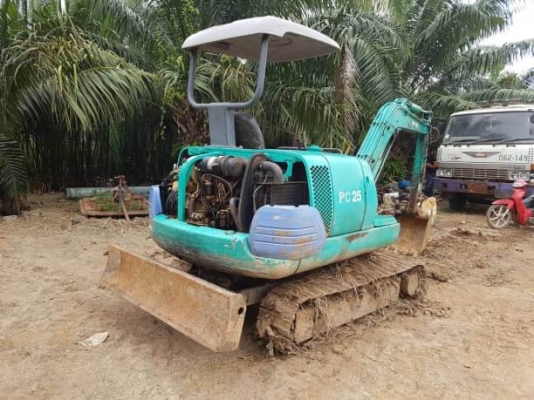 ขายแบคโฮ เล็กKOMATSU  PC 25-1 -5513  รุ่นสวย พร้อมใช้งาน