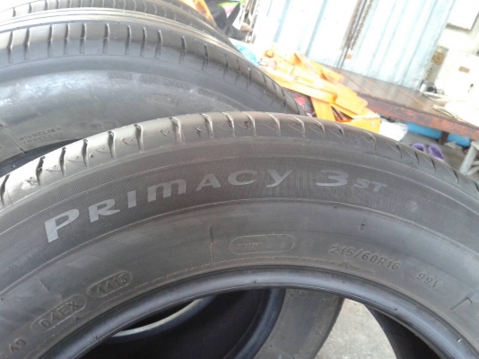 215/60R16 MICHELIN PLIMACY 3st  ชุด 4 เส้น tel. 081-427-3941