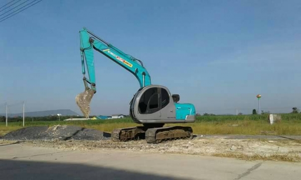 KOBELCO SK120 มาร์คไฟท์ซุปเปอร์ เครื่องดีปั๊มดีโซ่ใบหนาเอวแน่บูมอามสวยไฟฟ้าเต็มระบบแอร์เย็นเอกสารอินวอยสนใจ 0835601591 หรือ 0903494058