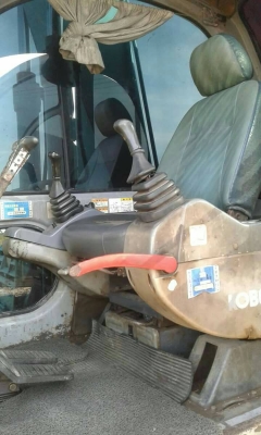 KOBELCO SK120 มาร์คไฟท์ซุปเปอร์ เครื่องดีปั๊มดีโซ่ใบหนาเอวแน่บูมอามสวยไฟฟ้าเต็มระบบแอร์เย็นเอกสารอินวอยสนใจ 0835601591 หรือ 0903494058