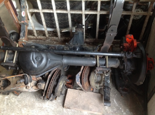 คานหน้า-หลัง Suzuki Caribian