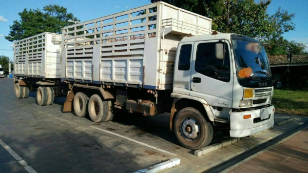 ขายรถพ่วง 18 ล้อ แม่-ลูก กระบะเหล็กคอกสูงดั้ม ISUZU 270 ปี.48 วางเครื่อง 320 แรง ลงเล่มแล้ว ราคา 1550000 ต่อรอง สนใจรีบโทรจองด่วน ขายรถพ่วง 18 ล้อ แม่-ลูก กระบะเหล็กคอกสูงดั้ม ISUZU 270 ปี.48 วางเครื่อง 320 แรง ลงเล่มแล้ว ราคา 1550000 ต่อรอง สนใจรีบโทรจองด่วน