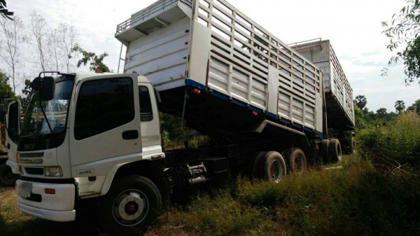 ขายรถพ่วง 18 ล้อ แม่-ลูก กระบะเหล็กคอกสูงดั้ม ISUZU 270 ปี.48 วางเครื่อง 320 แรง ลงเล่มแล้ว ราคา 1550000 ต่อรอง สนใจรีบโทรจองด่วน ขายรถพ่วง 18 ล้อ แม่-ลูก กระบะเหล็กคอกสูงดั้ม ISUZU 270 ปี.48 วางเครื่อง 320 แรง ลงเล่มแล้ว ราคา 1550000 ต่อรอง สนใจรีบโทรจองด่วน