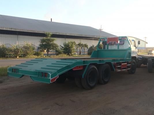 แสงฟ้าเต๊นท์รถ///ขายรถ10ล้อ2เพลาFM227 เทลนเล่อแม็คโคต่อใหม่ ขึ้นPC200