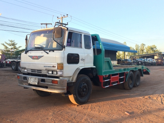 แสงฟ้าเต๊นท์รถ///ขายรถ10ล้อ2เพลาFM227 เทลนเล่อแม็คโคต่อใหม่ ขึ้นPC200