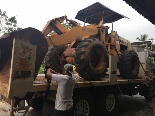รถตักล้อยางKOMATSU 510กรองคู่ เอกสารอินวอยล์...รถดีแรงดีเอวแน่น รถเดิมๆ