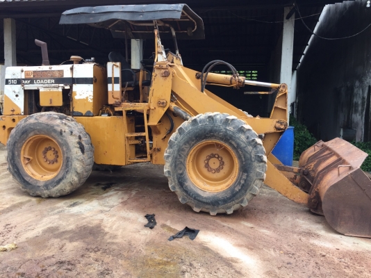 รถตักล้อยางKOMATSU 510กรองคู่ เอกสารอินวอยล์...รถดีแรงดีเอวแน่น รถเดิมๆ