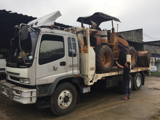 รถตักล้อยางKOMATSU 510กรองคู่ เอกสารอินวอยล์...รถดีแรงดีเอวแน่น รถเดิมๆ
