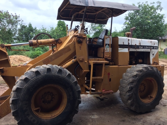 รถตักล้อยางKOMATSU 510กรองคู่ เอกสารอินวอยล์...รถดีแรงดีเอวแน่น รถเดิมๆ