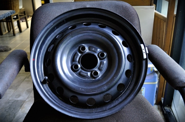 กระทะ รถล้อหน้า 14x6 นิ้ว 4รู100 สภาพถอดเก็บ ทั้งชุด4ล้อ 1,250 บาท