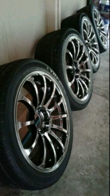 แม็ก22"สภาพสวยพร้อมยาง