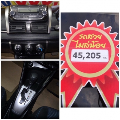 TOYOTA VIOS 1.5E AT ปี 2014 โทร 062-991-6649 ดาวออโต้เบสท์