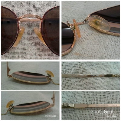 แว่นตาอิตาเลียนวินเทจทศวรรษที่ 1970s เก่าเก็บ! Vintage LUXOTTICA handmade in Italy