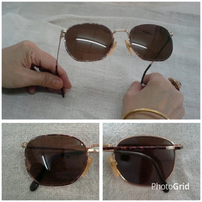แว่นตาอิตาเลียนวินเทจทศวรรษที่ 1970s เก่าเก็บ! Vintage LUXOTTICA handmade in Italy