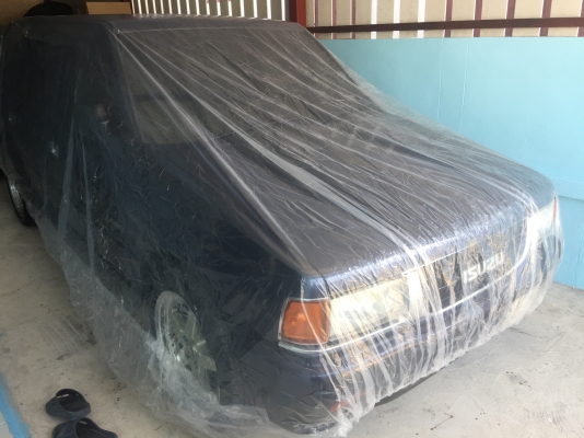 จำหน่าย พลาสติกคลุมรถ แบบใส กันน้ำ กันฝุ่น