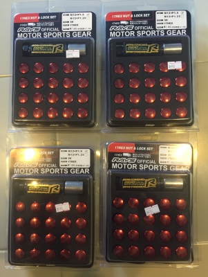 น๊อตล้อ Raysเกลียว1.5 เกรดพรีเมี่ยม