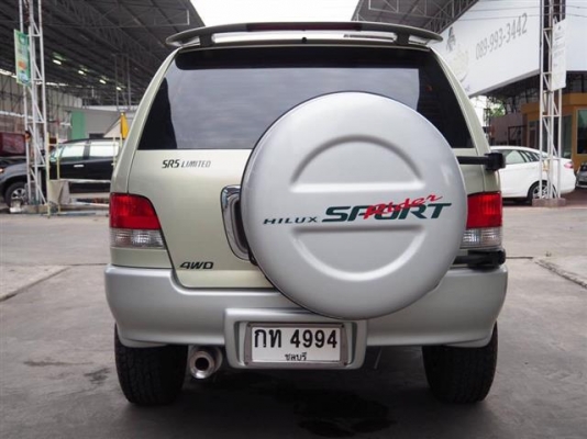 TOYOTA SPORT RIDER 3.0 SR5 LIMITED 4WD สีบ.ทอง ปี 2000