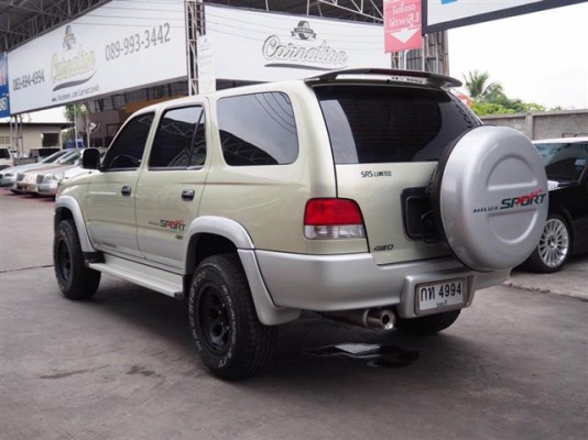 TOYOTA SPORT RIDER 3.0 SR5 LIMITED 4WD สีบ.ทอง ปี 2000