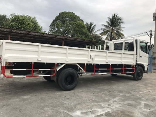 HINO FD1J เครื่องยนต์ 175แรงม้า กระบะเหล็กยาว 6 เมตร รถสวยพร้อมใช้งาน