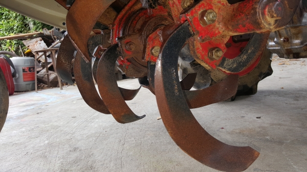 รถพรวนดินดีเชล 7 แรง พร้อมใช้งาน ใบโรตารีเต็มๆๆๆ รหัสสินค้า C1 - 7 สอบถามได้ ต่อรองได้ ขายได้ขาย