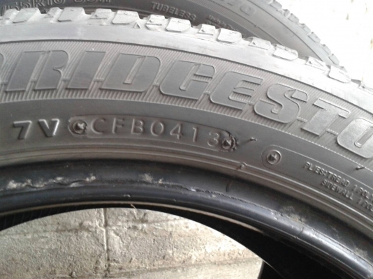 ยาง บริสโตน 185/55/16 ปี4113 ชุดนี้ ราคา 1700 บาท