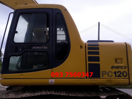 ขายรถแบคโฮ KOMATSU PC120-6 S/N 642XX ขายรถแบคโฮ KOMATSU PC120-6 S/N 642XX