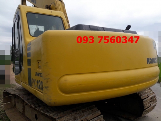 ขายรถแบคโฮ KOMATSU PC120-6 S/N 642XX