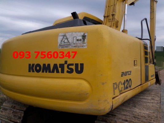 ขายรถแบคโฮ KOMATSU PC120-6 S/N 642XX