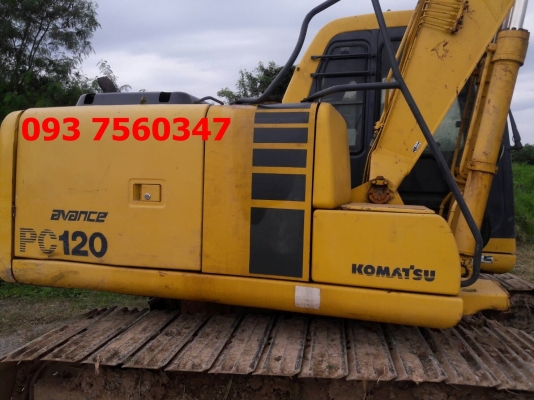 ขายรถแบคโฮ KOMATSU PC120-6 S/N 642XX
