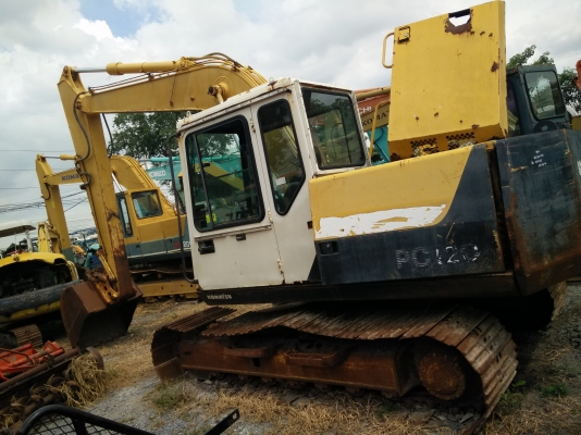 ขายรถแม็คโคเก่นอก KOMATSU PC120-5K รถสภาพดีใช้งานได้ทุกระบบ สนใจติดต่อสันต์ 092-2603737