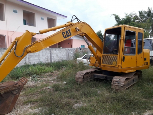 ขายด่วนรถ แบคโฮCATE70B รถสวยลอนใหม่ เครื่องดี โช๊คเต็ม