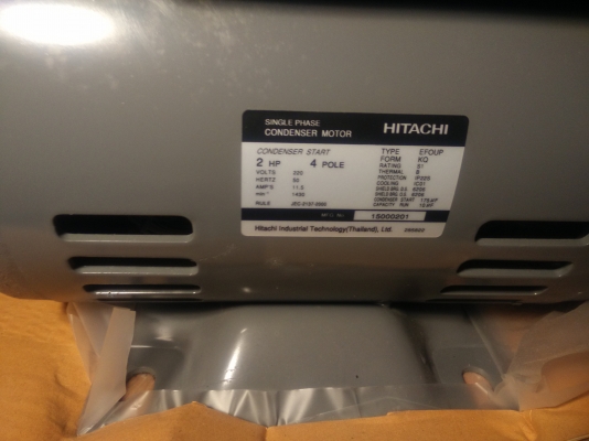 ขายมอเตอร์2แรงไฟบ้าน 220V 50Hz ขายมอเตอร์2แรงไฟบ้าน 220V 50Hz