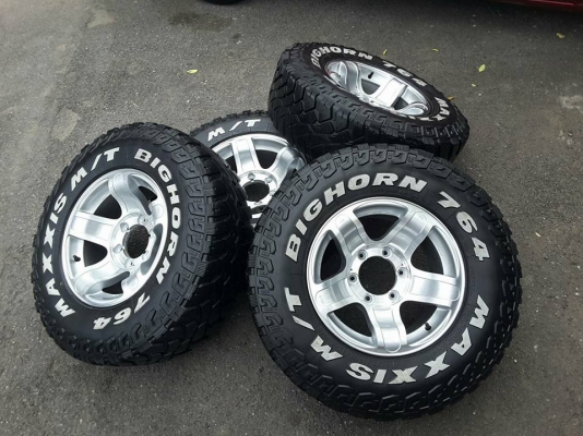 ล้อ Max + ยาง Maxxis MT 30/9.5/15 ปี12 สวยๆ 1ชุด