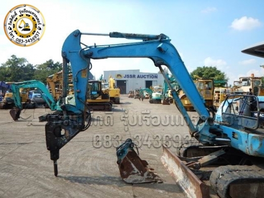 ขายด่วนรถขุดยอดนิยม HITACHI ZX40U (พร้อมหัวกระแทก+บุ้งกี๊)เครื่องดี ปั้มดี ช่วงล่างสวย เอวแน่น #เปลี่ยนแทรคเหล็กมือหนึ่งให้ใหม่ #เก็บสีให้ใหม่ทั้งคัน เป็นรถเก่านอกนำเข้าจากญี่ปุ่นแท้ 100\% เอกสารใบอินวอย ราคา 520,000 บาท