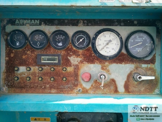 ขายปั้มลมแรงดันสูง AIRMAN PDSJ750S ลม 21บาร์ นำเข้าจากญี่ปุ่น ขายไม่แพงครับ BY NDTT 061-419-4021 ไปป์ครับ