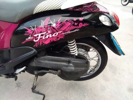 Yamaha fino115cc.ปี53 รถอยู่เลียบด่วนพระประแดง Yamaha fino115cc.ปี53 รถอยู่เลียบด่วนพระประแดง