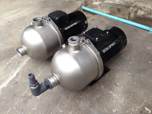 ขายปั้มน้ำแรงดันสูง Groundfos 2HP. 380V สภาพสวยเดิมๆ วิ่งนิ่ม พร้อมใช้งาน มี 2ตัวครับ