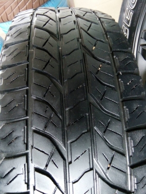 ล้อแม็กอีซูซุ เอ็กซีรี่ส์ ขอบ16 พร้อมยางโยโกฮาม่า 265/70R16 ปี13 สภาพสวยๆ