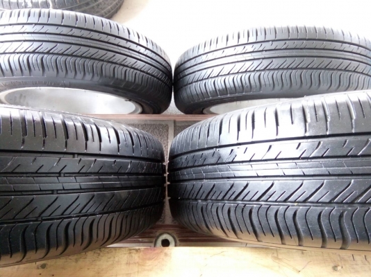 ล้อแม็กเดิมๆ ซิตี้ ขอบ15 พร้อมยางมิชลิน XM1 ปี13