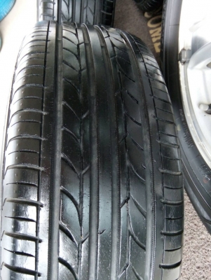 ล้อแม็ก ซีวิค ขอบ15 5รู พร้อมยาง โยโกฮาม่า 195/65R15 ปี12