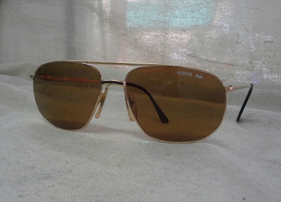 แว่นตาเฟรนช์วินเทจ &#039;เทพบุตรชาละวันแห่งลุ่มน้ำแซน&#039; Authentic LACOSTE handmade in France บิ๊
