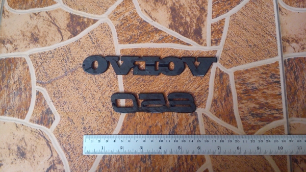 เพลทโลโก้ VOLVO 850