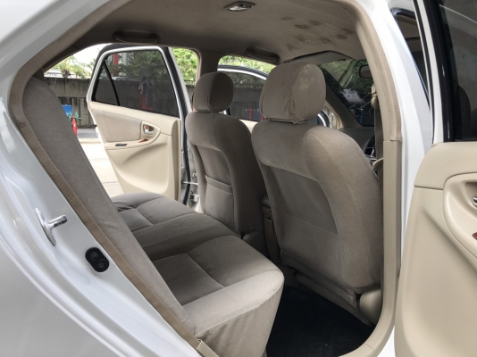 2005 toyota vios 1.5e สีขาว รภขับดี พร้อมใช้งาน ไม่เคยติดแก็ซ