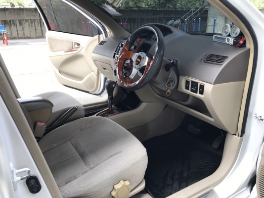 2005 toyota vios 1.5e สีขาว รภขับดี พร้อมใช้งาน ไม่เคยติดแก็ซ